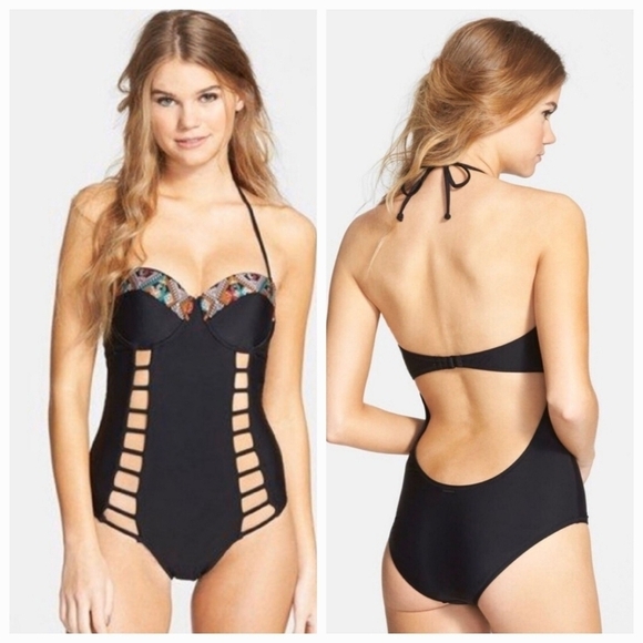 NWT | Volcom Desert Drifter One-Piece Swimsuit - XL - Picture 1 of 11